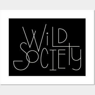 Wild Society Cream Posters and Art